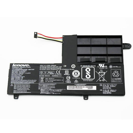 Lenovo YOGA 500-14ISK & IdeaPad Replacement Battery - L14M2P21 L14L2P21 - Polar Tech Australia