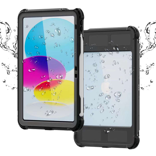 Apple iPad 10th 2022 10.9" Shellbox Waterproof Heavy Duty Lifeproof Style Case - Polar Tech Australia