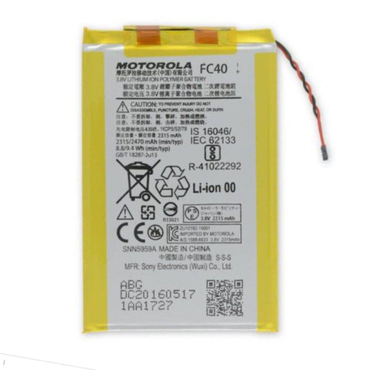 Motorola MOTO G3 (FC40) Relacement Battery - Polar Tech Australia