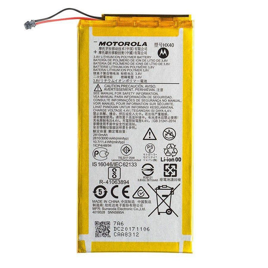 [HX40] Motorola MOTO X4 Replacement Battery - Polar Tech Australia