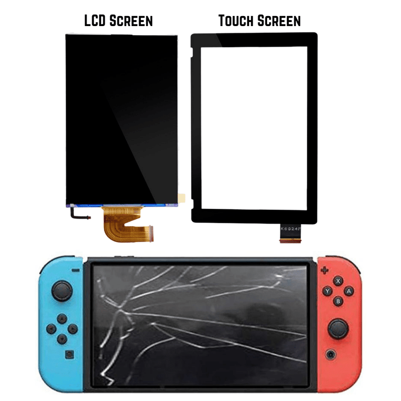 Load image into Gallery viewer, Nintendo Switch HAC-001 LCD Display Panel &amp;  Touch Digitizer Glass Screen - Polar Tech Australia
