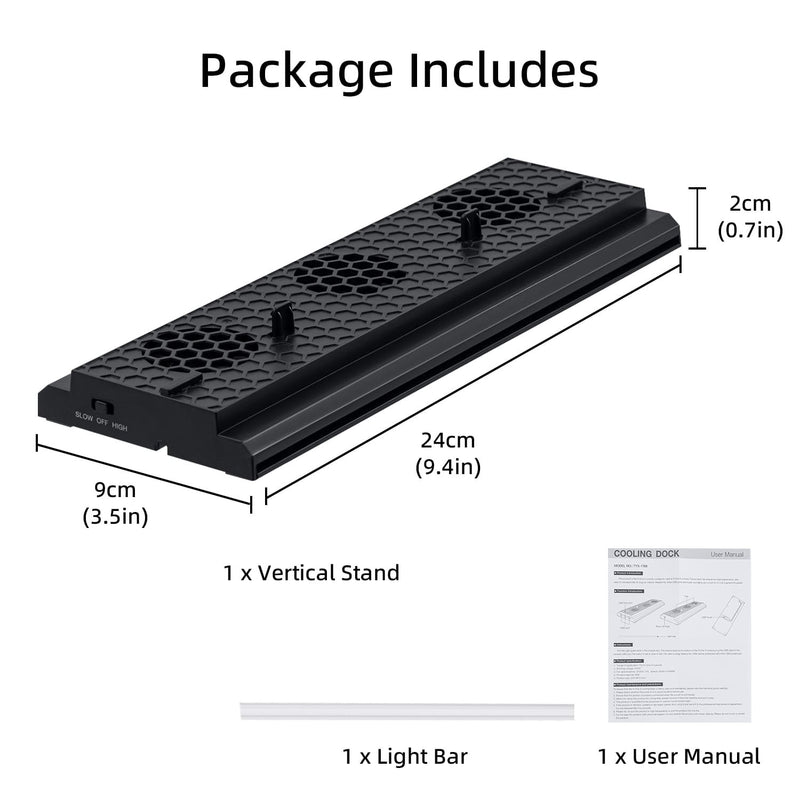 Load image into Gallery viewer, Xbox One X Vertical Cooling Stand with 3 Fans and 3 USB Ports - Polar Tech Australia
