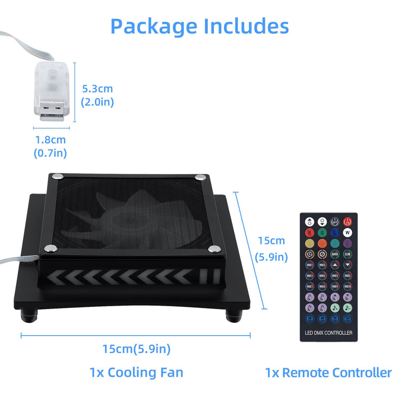 Load image into Gallery viewer, Xbox Series X Upper Cooling Fan with RGB Lighting - Polar Tech Australia
