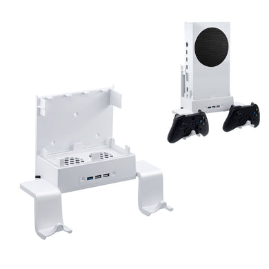 Xbox Series S Wall-mounted Color Changing Cooling Stand with Hook - Polar Tech Australia