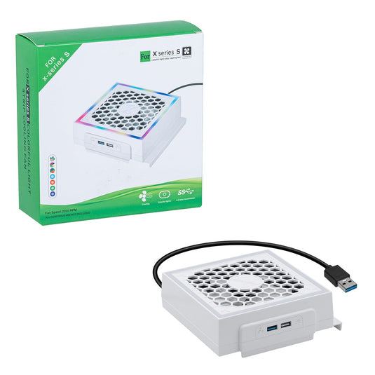 Xbox Series S Cooling Fan with RGB LED - Polar Tech Australia