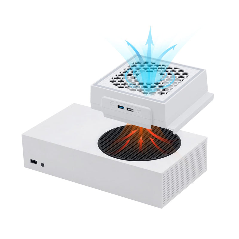 Load image into Gallery viewer, Xbox Series S Cooling Fan with RGB LED - Polar Tech Australia
