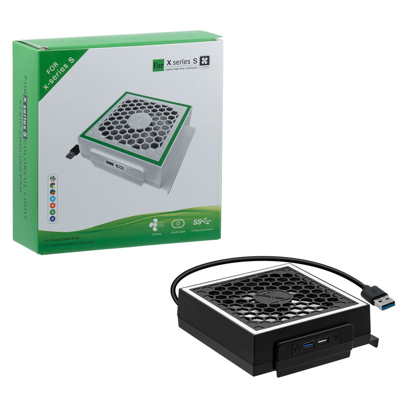 Load image into Gallery viewer, Xbox Series S Cooling Fan with RGB LED - Polar Tech Australia
