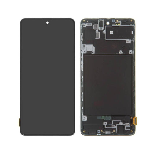 [ORI][With Frame] Samsung Galaxy A71 (SM-A715) LCD Touch Digitizer Screen Assembly - Polar Tech Australia