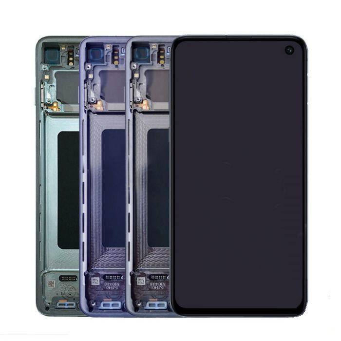 Load image into Gallery viewer, [ORI][With Frame] Samsung Galaxy S10 (SM-G973) LCD Touch Digitizer Screen Assembly - Polar Tech Australia
