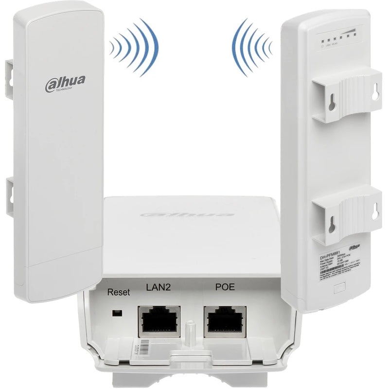 Load image into Gallery viewer, [DH-PFM881C][Support Up to 3KM] DAHUA AP Wireless Bridge Outdoor 5G Wireless Video Transmission Device (CPE) - Polar Tech Australia
