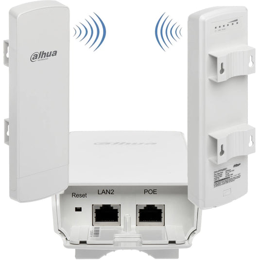 [DH-PFM881C][Support Up to 3KM] DAHUA AP Wireless Bridge Outdoor 5G Wireless Video Transmission Device (CPE) - Polar Tech Australia
