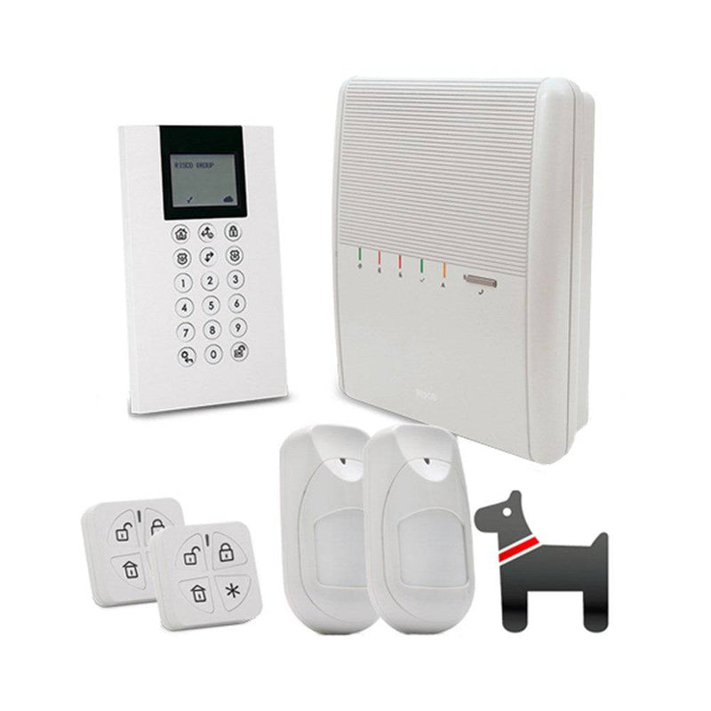 Load image into Gallery viewer, [PET Friendly] RISCO Agility 4G LTE Wireless Security Alarm KIT - Polar Tech Australia
