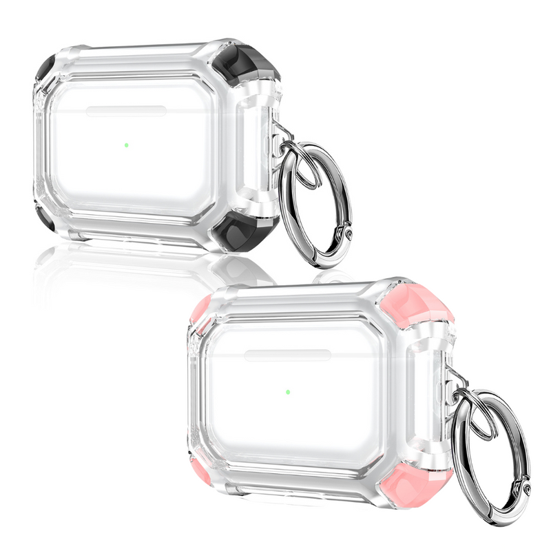 Load image into Gallery viewer, Apple AirPods 3 Transparent Heavy Duty Protecive Case With Key Ring - Polar Tech Australia
