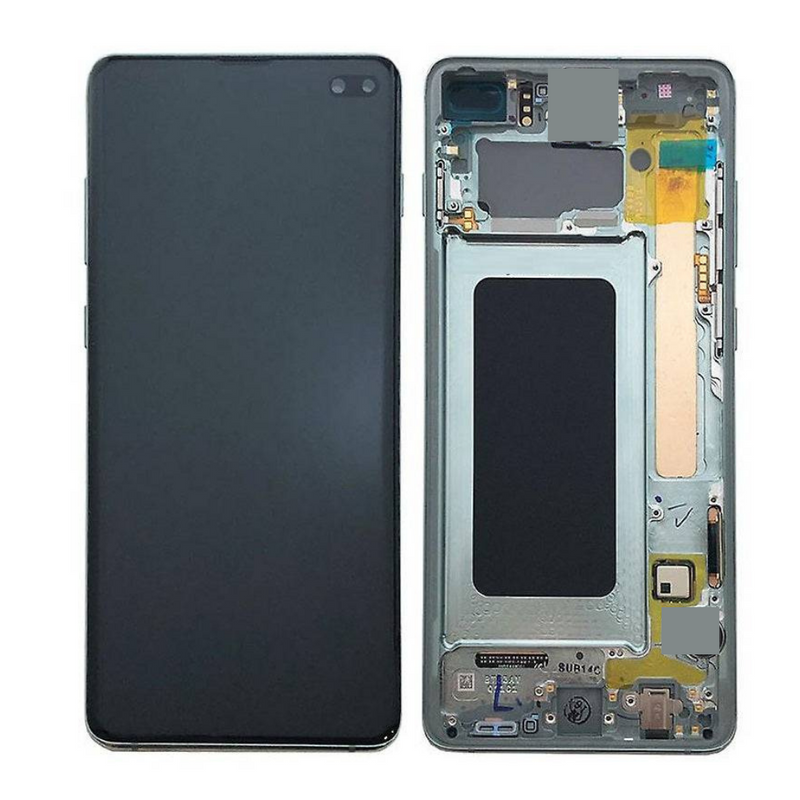 Load image into Gallery viewer, [ORI][With Frame] Samsung Galaxy S10 (SM-G973) LCD Touch Digitizer Screen Assembly - Polar Tech Australia
