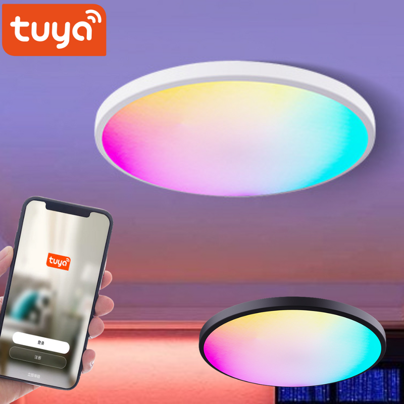 TUYA Smart Home RGB Dimmable LED 24W Ceiling Light Wireless