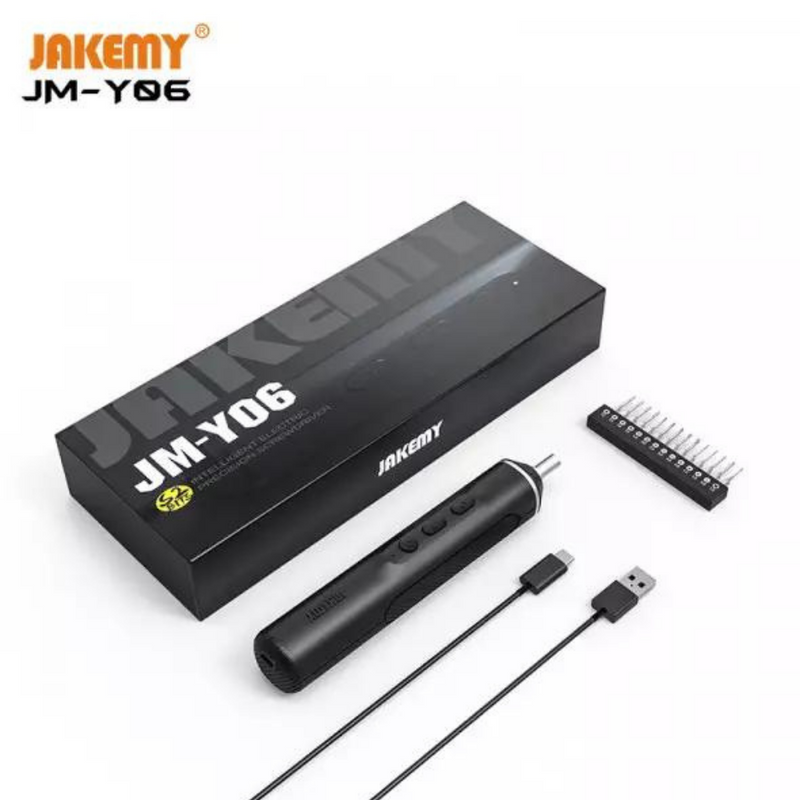 Cargue la imagen en el visor de la galería, [JM-6125] Jakemy 16 in 1 Type-C Fast Charging Dual Power High Precision Electric Screwdriver Repair Tool Set - Polar Tech Australia
