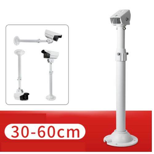 Cargue la imagen en el visor de la galería, Universal Retractable Extension Aluminium CCTV Bullet Camera Wall or Ceiling Mount Bracket Holder - Polar Tech Australia
