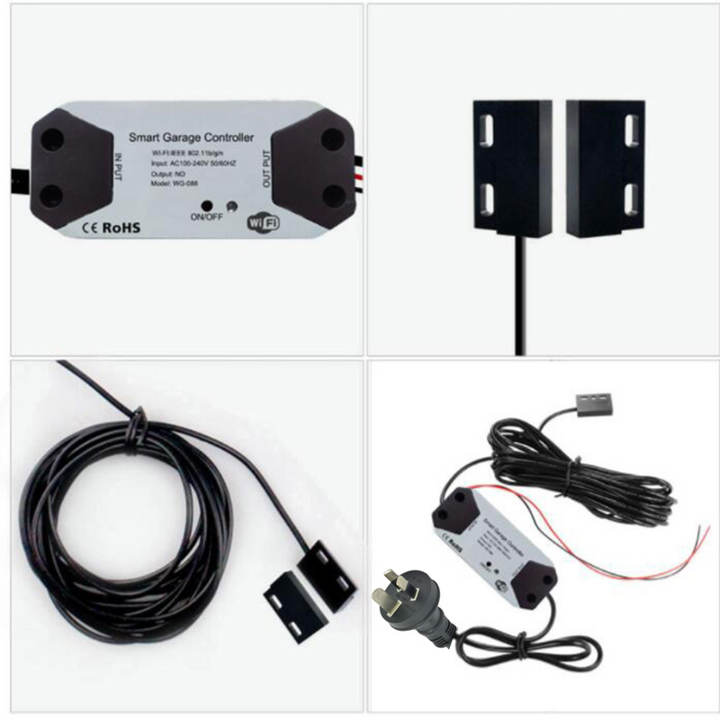 Cargue la imagen en el visor de la galería, [TUYA Smart Home][AU Plug] Wireless Garage door Smart Controller Opener - Polar Tech Australia
