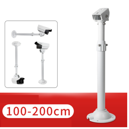 Cargue la imagen en el visor de la galería, Universal Retractable Extension Aluminium CCTV Bullet Camera Wall or Ceiling Mount Bracket Holder - Polar Tech Australia
