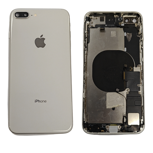 [Pulled 8/10] [With Built-in OEM Parts] Apple iPhone 8 Plus Back Glass Housing Frame - Polar Tech Australia