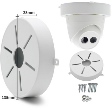 Universal Plastic CCTV Dome Camera Celling Mount Bracket - Polar Tech Australia