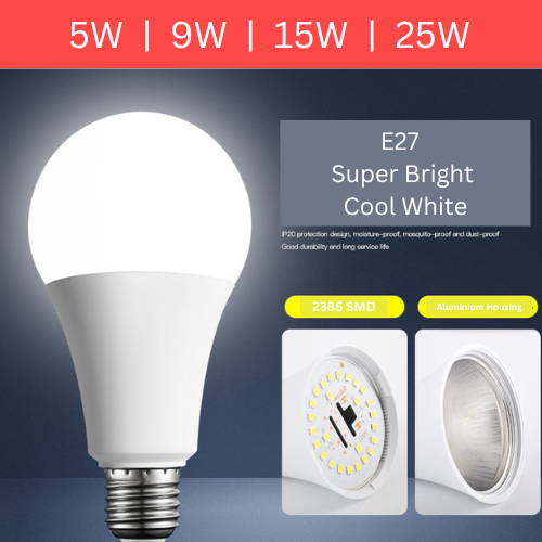 Load image into Gallery viewer, Super Bright Home Kitchen bathroom Living Room 5W 9W 15W 25W LED Light Bulbs Lamp E27 Head - Polar Tech Australia
