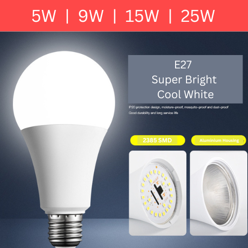 Super Bright Home Kitchen bathroom Living Room 5W 9W 15W 25W LED Light Bulbs Lamp E27 Head