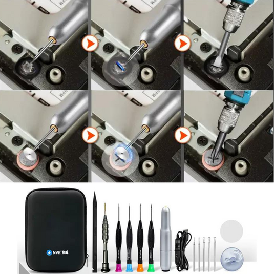 Phone Computer Tablet Repair Stripped Screw Repair Kit Pen Screwdriver - Polar Tech Australia