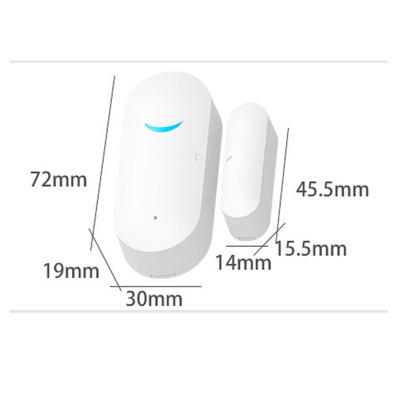 Cargue la imagen en el visor de la galería, [TUYA Smart Home] Battery Powdered Door &amp; Window Sensor Alarm Burglary Detector Home Security - Polar Tech Australia

