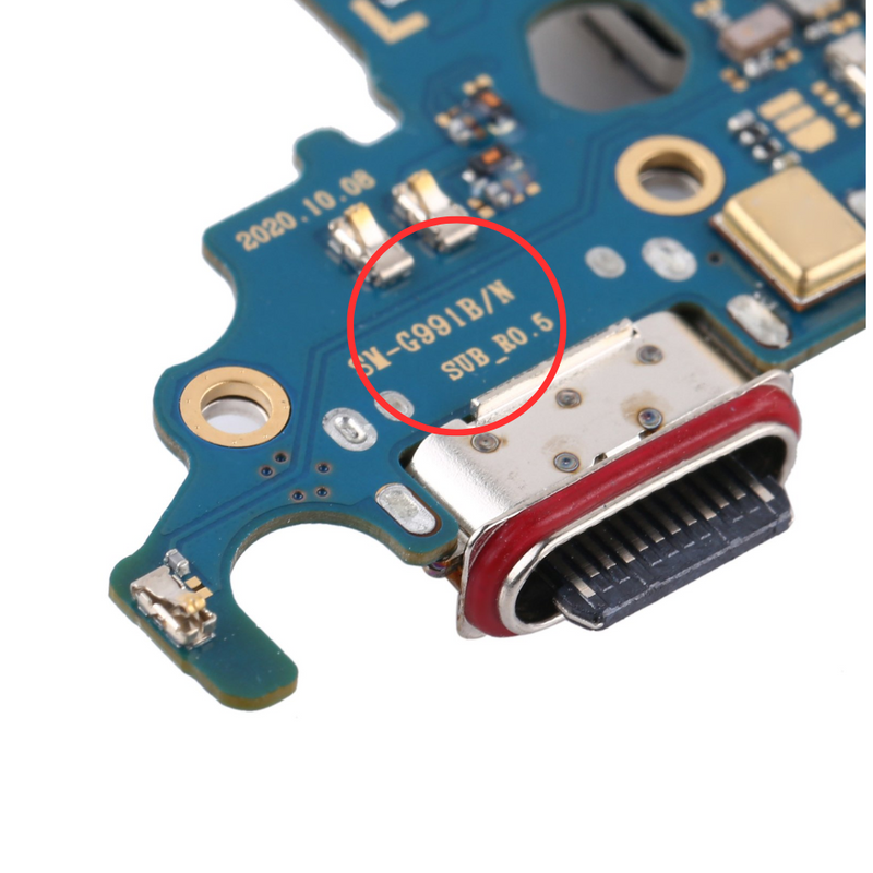 Cargue la imagen en el visor de la galería, Samsung Galaxy S21 5G (SM-G991B) Charging Port/Sim Reader/Mic Sub Board - Polar Tech Australia
