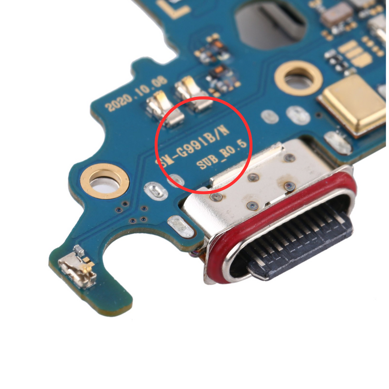 Load image into Gallery viewer, Samsung Galaxy S21 5G (SM-G991B) Charging Port/Sim Reader/Mic Sub Board - Polar Tech Australia
