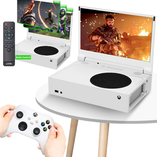 XBox Series S - Portable Monitor Screen 14“ inch 4K 60HZ Built In 3D Gaming Speaker - Game Gear Hub