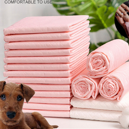 [40 Pads][60cm x 60cm][Extra Thick] Large Size Dog PEE Pad Disposable Dog Puppy Training pad - Polar Tech Australia