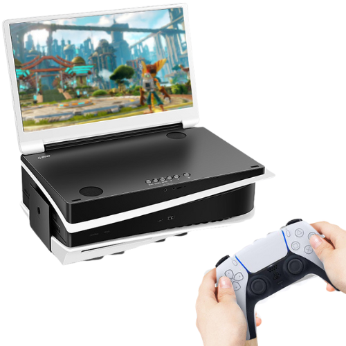 Cargue la imagen en el visor de la galería, Sony PlayStation PS5 - Portable Monitor Screen 15.6“ inch 4K 60HZ Built In 3D Gaming Speaker - Game Gear Hub
