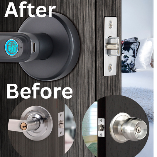 [TUYA Smart Home] Tuya Wireless Fingerprint Smart Door Lock - Polar Tech Australia
