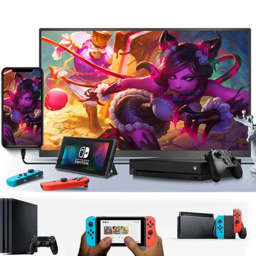 Load image into Gallery viewer, Nintendo Switch - Portable Monitor Screen 14“ inch 1080P 60HZ Built In 3D Gaming Speaker - Game Gear Hub
