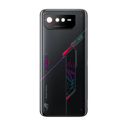 [With Camera Lens] Asus Rog Phone 6 / 6 Pro Back Rear Replacement Glass Panel - Polar Tech Australia