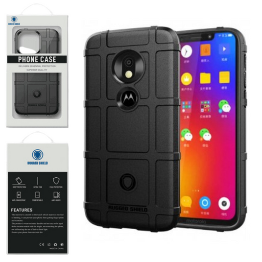 Motorola G7 Military Rugged Shield Heavy Duty Drop Proof Case - Polar Tech Australia