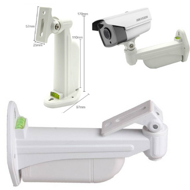 [Aluminium][306] Universal CCTV Bullet Camera Wall or Ceiling Mount Bracket Holder - Polar Tech Australia