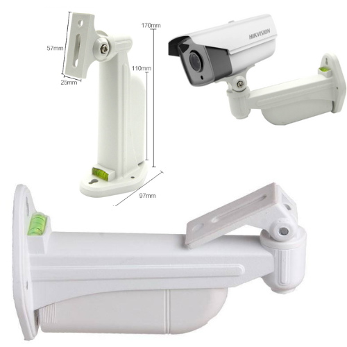 [Aluminium][306] Universal CCTV Bullet Camera Wall or Ceiling Mount Bracket Holder - Polar Tech Australia