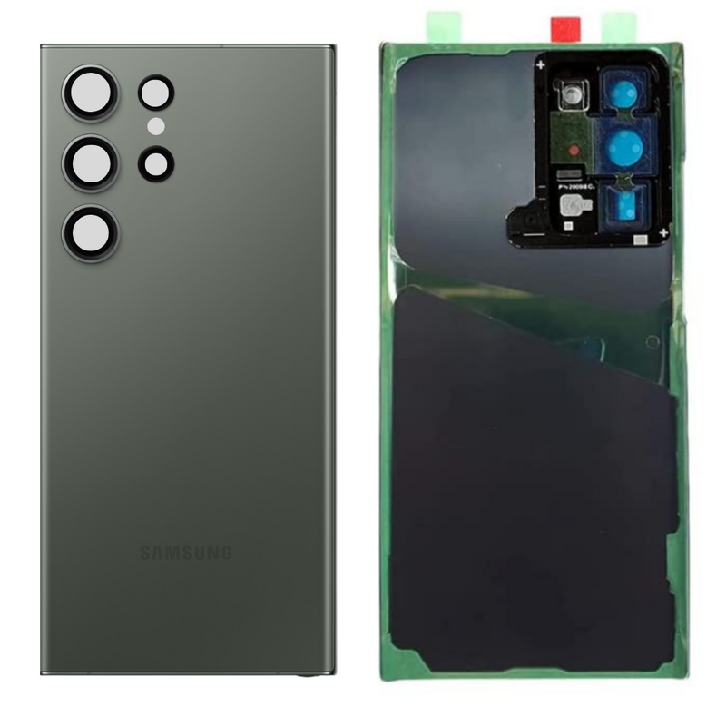 Cargue la imagen en el visor de la galería, [With Camera Lens] Samsung Galaxy S23 Ultra (SM-S918) Back Glass Battery Cover (Built-in Adhesive) - Polar Tech Australia
