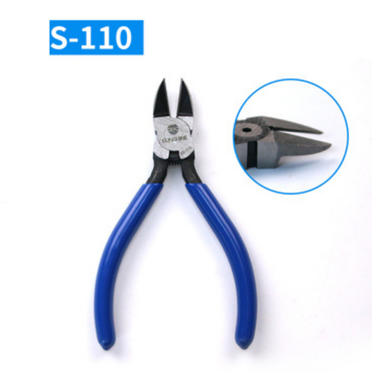[S-110] Sunshine Multi-Functional Beveled Pliers Pointed Pliers Electrical Wire Cable Cutters Cutting Side Snips Flush Pliers Nipper Tools - Polar Tech Australia