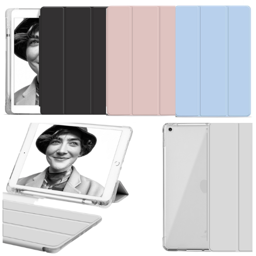 Cargue la imagen en el visor de la galería, Apple iPad 9.7&quot; Air/Air 2/Pro 9.7&quot;/5th 2017/ 6th 2018 Smart Transparent Foldable Flip Case - Polar Tech Australia
