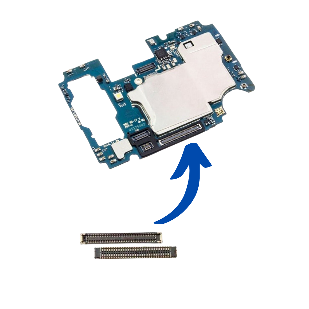 Samsung Galaxy A71 (SM-A715) Motherboard Main Flex LCD & Charging FPC ...