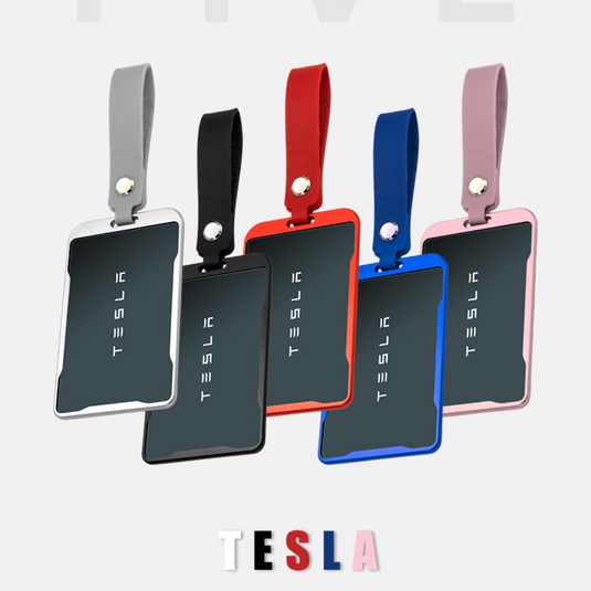 [Tech For Tesla] Tesla Model 3 & Y Card Key Aluminium Protective Cover - Polar Tech Australia