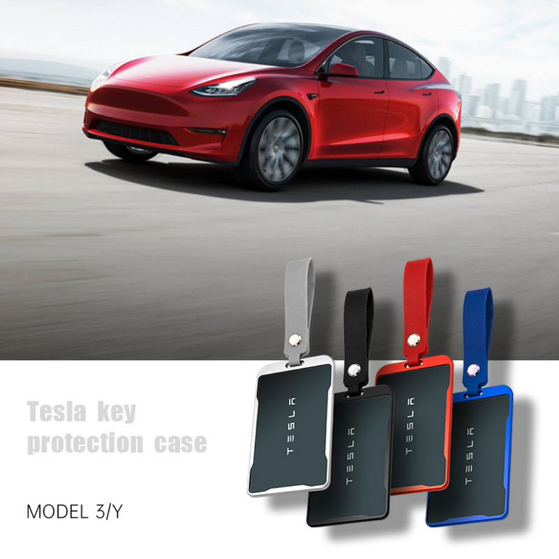 Chargez l'image dans la visionneuse de la galerie, [Tech For Tesla] Tesla Model 3 &amp; Y Card Key Aluminium Protective Cover - Polar Tech Australia
