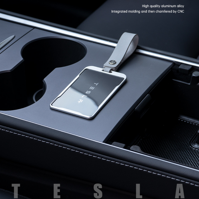 Chargez l'image dans la visionneuse de la galerie, [Tech For Tesla] Tesla Model 3 &amp; Y Card Key Aluminium Protective Cover - Polar Tech Australia
