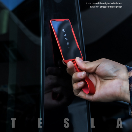 [Tech For Tesla] Tesla Model 3 & Y Card Key Aluminium Protective Cover - Polar Tech Australia