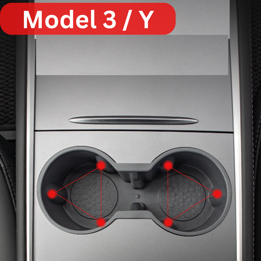 [Tech For Tesla] Tesla Model 3 & Y Cup Holder - Polar Tech Australia