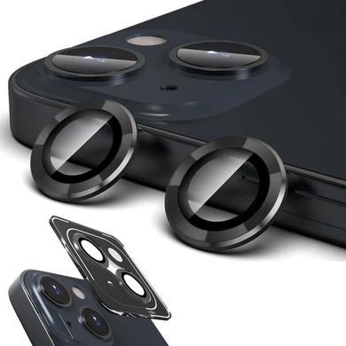 [Black Aluminium Alloy] iPhone 11/11 Pro/11 Pro Max Back Rear Camera Lens Glass Protector - Polar Tech Australia